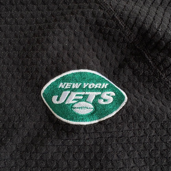 New York Jets Nike Women’s Lightweight Pullover Hoodie with Gold Trim - Picture 2 of 4